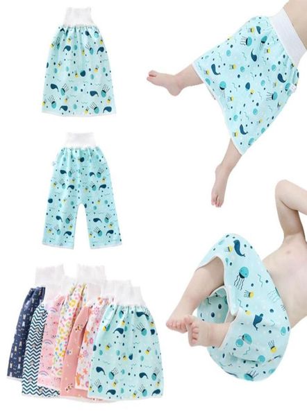 Baby Windel Wasserdicht Rock Infant Dicht Urin Training Hosen Stoff Windeln Kinder Windel Schlafen Bett Töpfchen Trainining3751563