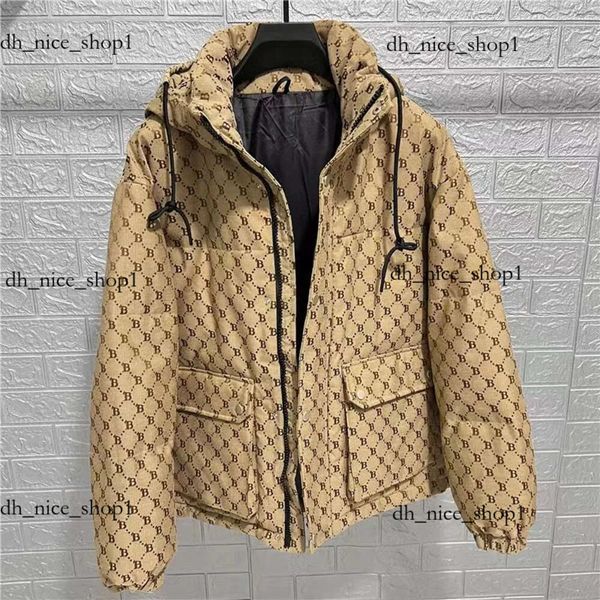 Piumino Burberise di design da uomo Parka Cappotto Moda di lusso Inverno Piumini da uomo e da donna Lettera Plaid da donna Classico Giacca calda 746