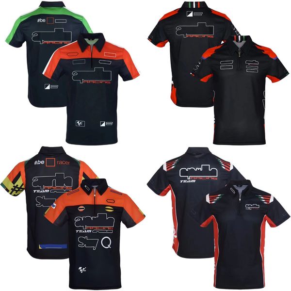 2024 Motociclista Polo T-shirt Estate Motocross Jersey Manica corta Off-road Moto Team Fashion Racing T-shirt