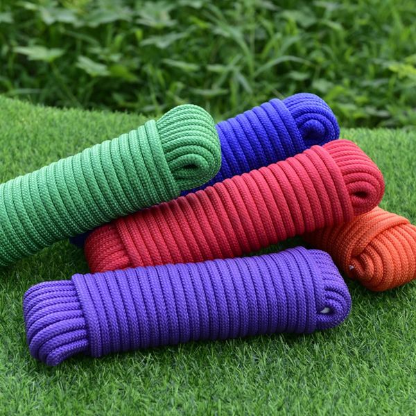 Dia10mm Paracord Lanyard Seil Survival Fallschirmschnur One Core Solid für Outdoor Camping Klettern Wandern DIY Armband 240117