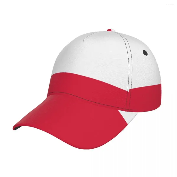 Ballkappen Baseballmütze Flagge von Polen Hut Mode hochwertige Mann Racing Motorrad Sport Hüte