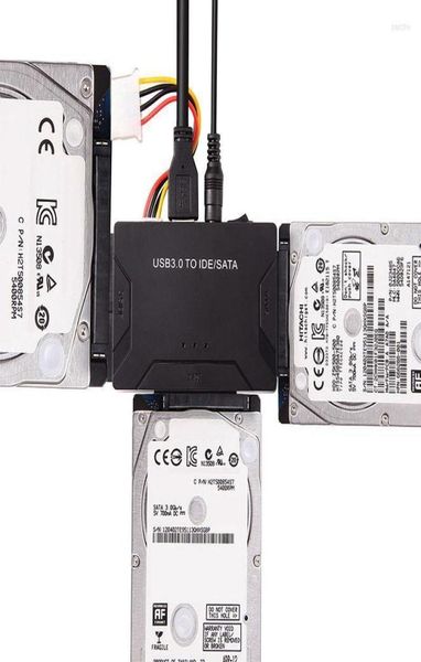 Bilgisayar Kabloları 1 SATA'da USB IDE Adaptör 30 ATA Veri Dönüştürücü Hub 25 Şeridi HDD Sabit Disk Sürücüsü 8879813