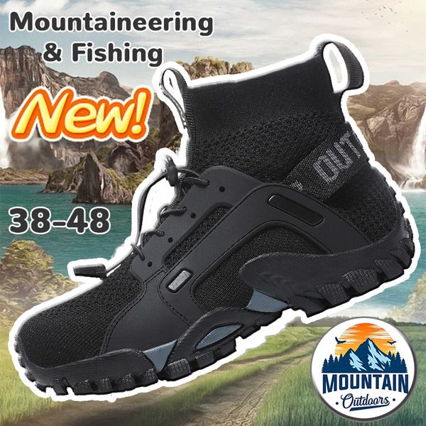 Açık havada tasarımcı ayakkabılar erkek nefes adamlar dağ ayakkabısı aantiskid yürüyüş ayakkabıları giyinmeye dayanıklı antrenman spor ayakkabı eğitmenleri koşucu gündelik