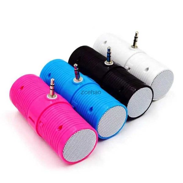 Alto-falantes de estante Mini alto-falante de linha portátil de 3,5 mm Leitor de música Alto-falante MP3 Leitor de música Alto-falante para telefones celulares Alto-falante de inserção direta