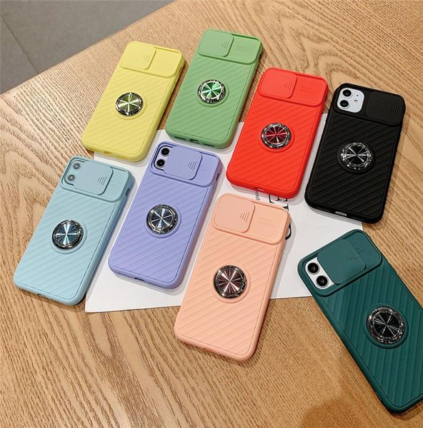 Slide-Kamera-Schutzhülle für iPhone 12 11 Pro Max XR XS Max X 8 7 6 6S Plus 11Pro stoßfester Ringhalter Soft Case für SE 20208637831