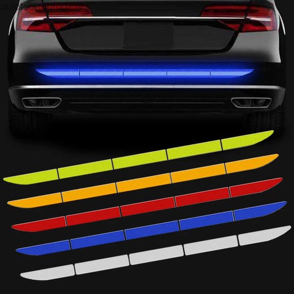 Nuovo 90 centimetri Riflettente Auto Decal Avvertimento di Sicurezza Nastro Riflettore Adesivi Per Auto Anti Collisione Avvertimento Riflettore Adesivo Accessori Auto