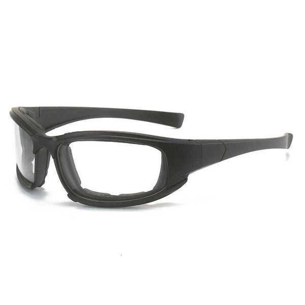 Novo masculino e feminino ao ar livre ciclismo proteção para os olhos esqui cebola óculos cs tático óculos de sol esportes esponja