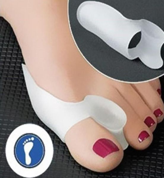 Whole2 Pieces Monitores de Beleza e Saúde Ferramentas para Unhas Pedicure Cuidados com os Pés Joanete Pé Hallux Valgus Toe Separadores Macas Co7560564