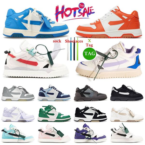 OFF-WHITE Out Of Office OOO Low Tops off white offwhite off whitesdesigner shoes 【code ：L】Fora do escritório tênis designer sapatos casuais fora de luxo baixo tops plataforma