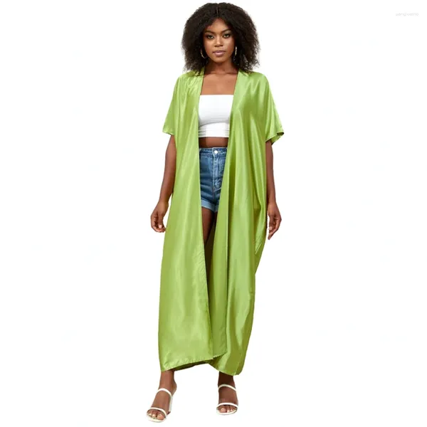 Ethnische Kleidung Frühling Herbst Afrikanische Kleider Für Frauen Sexy Kostüme Japanische Kimono Yukata Strickjacke Pyjamas Glatte Bade Robe Kleid Kleid