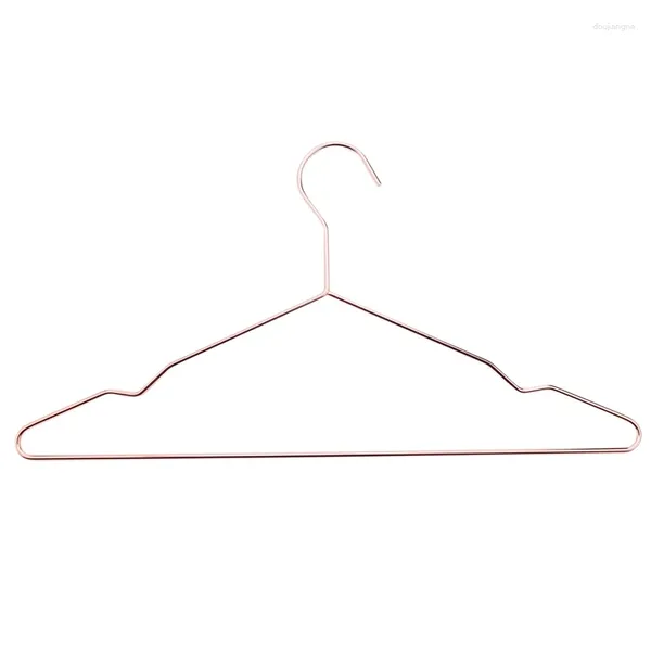 Kleiderbügel, 43,2 cm, für Erwachsene, robust, robust, Roségold, für Kleidung, Mantel, Anzug, Hemd, Kleid (50 Stück)