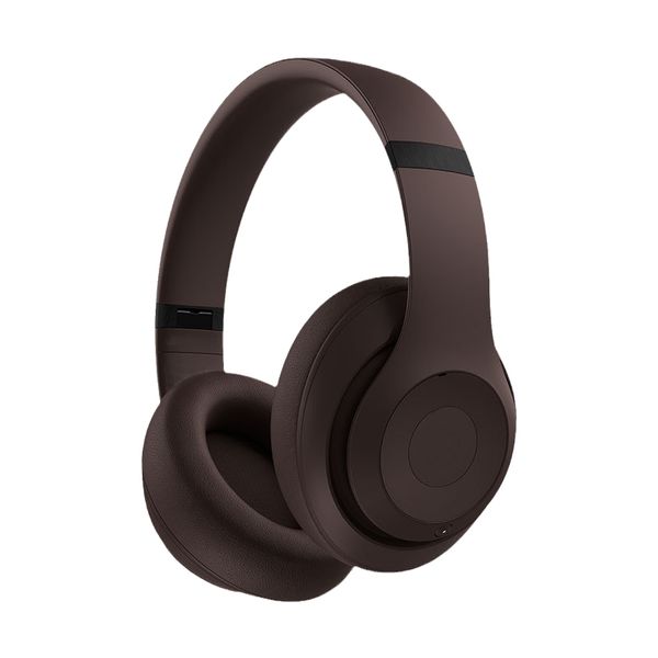 Recém-chegados Studio Pro Fone de ouvido sem fio estéreo Bluetooth Dobrável Fone de ouvido esportivo Microfone sem fio Hi-fi Heavy Bass Fones de ouvido Cartão TF Leitor de música com bolsa