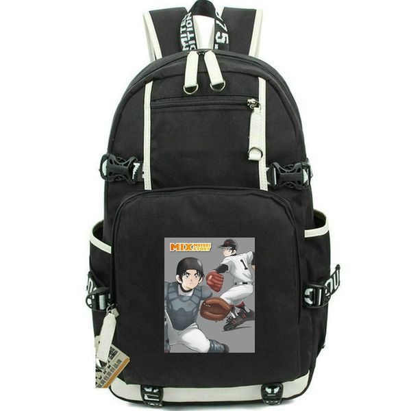 Mix-Rucksack, Meisei Story-Tagesrucksack, Reisen, Baseball, Cartoon-Schultasche, bedruckter Rucksack, lässige Schultasche, Computer-Tagesrucksack