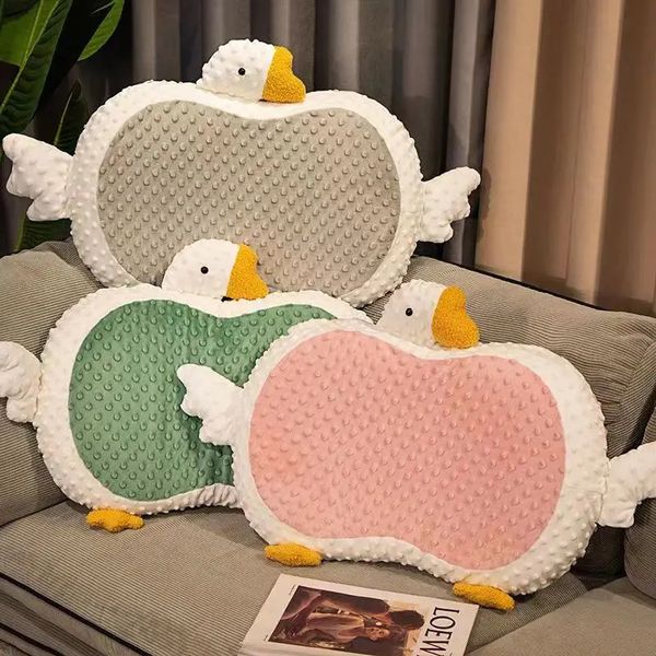 1 pz cuscino portatile cuscino in cotone peluche corallo velluto 55x35 cm cuscino imbottito per adulti bambino che dorme cuscino per il capretto 240117