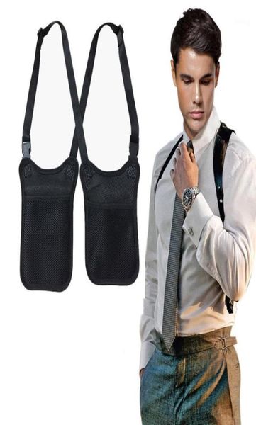 Тактическая противоугонная сумка секретного агента, скрытый кошелек на плечо подмышками, чехол для мужчин, костюм 2793677