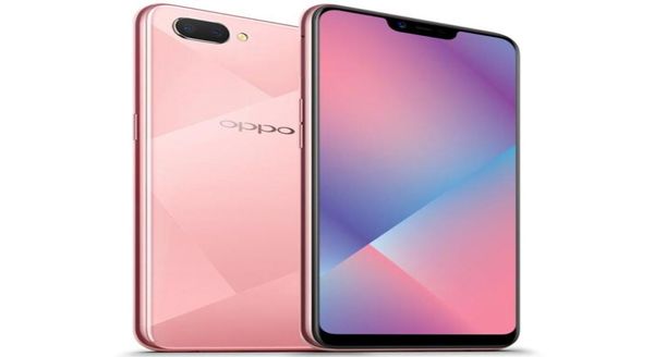 Orijinal Oppo A5 4G LTE Cep Telefonu 4GB RAM 64GB ROM Snapdragon 450b Sekiz Çekirdek Android 62Quot Tam Ekran 13MP AI Yüz Kimliği Akıllı 1230845