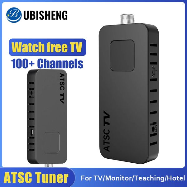 UBISHENG ATSC Digital Converter Box mit Korea OSD Free Digital Channel Tuner USB PVR Recorder nur für Korea USA Kanada Mexiko