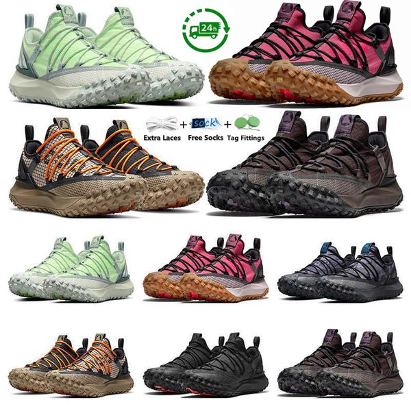 ACG Mountain Fly Mens Running Shoes Antracite Branco Preto Verde Marrom Basalto Flash Grimson Fossi Hazel Rush Homens Mulheres Treinadores Tênis Esportivos Sapatos Plataforma 36-45