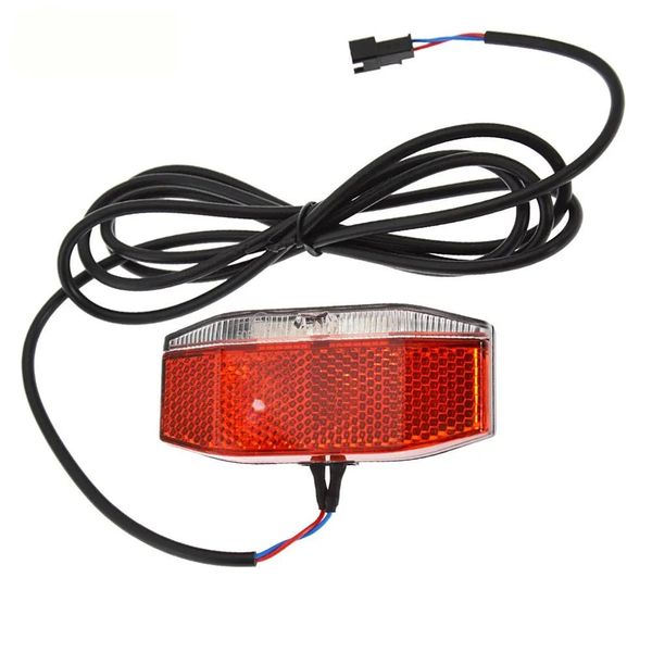 Lichter 6V 48V Ebike Rücklicht Elektrische Fahrrad LED Rücklicht Lampe Wasserdicht Universal Nacht Reiten Warnung Rücklicht zubehör
