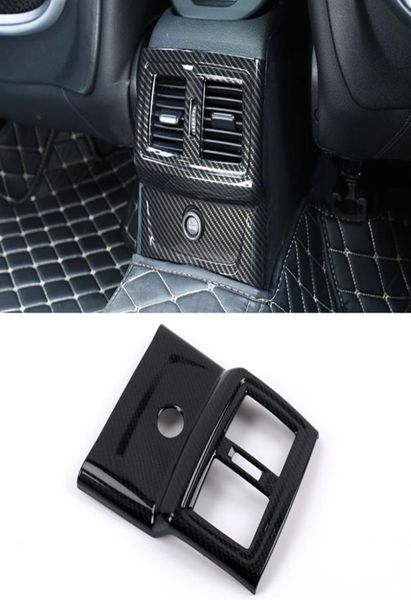 Accessori auto per auto Sedile posteriore Presa d'aria posteriore Copertura per cornice Cornice Adesivo Decorazione di interni per BMW X1 F48 20162020178Q6654246