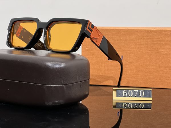 Новые мужские классические брендовые ретро солнцезащитные очки для женщин 2024 Роскошные дизайнерские очки с ремешками из металлического каркаса Дизайнерские солнцезащитные очки Женская фабрика оптом Подарочная коробка