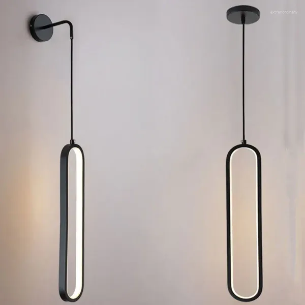 Duvar lambası Basit LED Işık İskandinav Modern Sconce Ev Odası İç Mekan Aydınlatma 15W Yaşayan Başucu Işıkları Dekor Fikterler