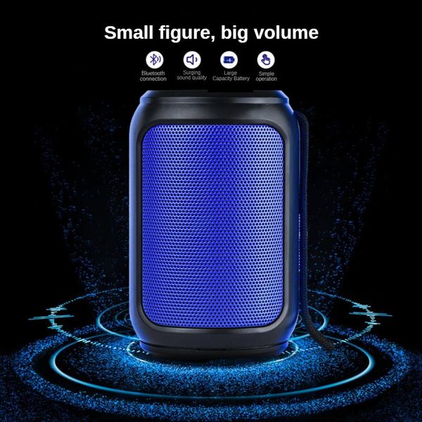 Alto -falantes A3 Pequeno portátil sem fio Bluetooth Alto -falante Home à prova d'água FM mini subwoofer 3D multifuncional com diafragma áudio