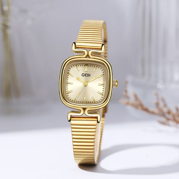 Orologio da donna al quarzo impermeabile di lusso semplice e raffinato in lega di senso superiore, montre de luxe, regali A13