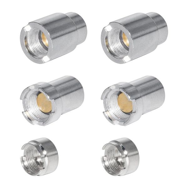 3 Tipo TIPO ADAPTOR MAGNÉTICO DE ADAPTOR MAGNET MAGNET METAL RIG CONECTOR Ferramenta para 510 cartuchos de rosca Yocan Uni Pro Vapmod VMOD Connector de bateria