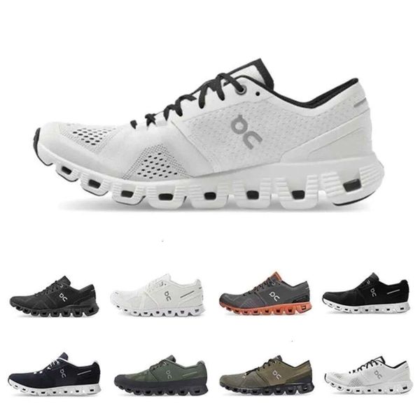 Designer Running On 1 X Shoes Sneaker da uomo Triple Black White Sneaker Rose Sand Orange Frame Ash FashiON nuvole Donna Uomo Runner Form Trainers