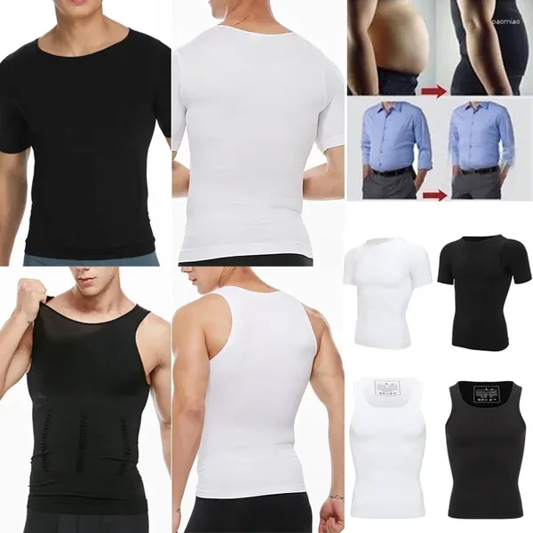 Intimo modellante per il corpo da uomo Intimo Trainer Pancia Vita Postura Uomo Uomo Correttivo Dimagrimento Controllo Modellazione Corsetto Shaper Shapewear Gilet