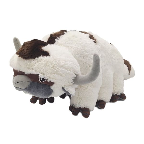 Appa macio brinquedo de pelúcia animal de pelúcia 45cm avatar último airbender bison boneca de pelúcia travesseiro animais de estimação presentes para crianças