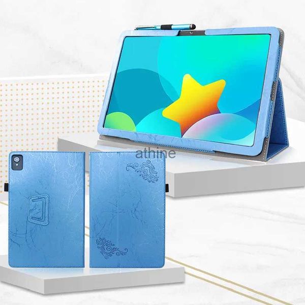 Tablet PC Hüllen Taschen Geprägte Funda Für HeadWolf Hpad3 Hpad2 Hpad 3/2/2 Pro Fall 11 Tablet PC Magnetische Abdeckung mit Hand Strap YQ240118