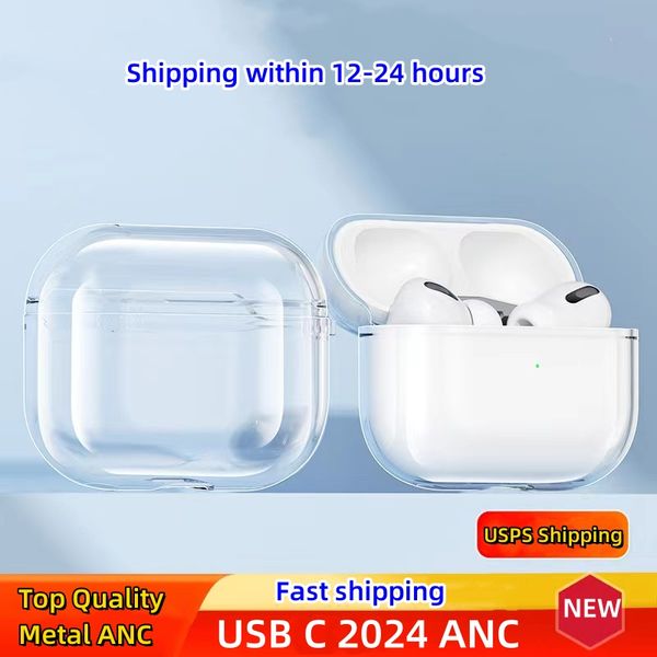 Para Airpods Pro 2 novos acessórios para fones de ouvido capa protetora à prova de choque para Apple Airpod 2 3 Gen fone de ouvido Bluetooth PC Shell fones de ouvido capa protetora