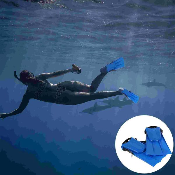 Аксессуары для дайвинга Ласты Короткие ласты Принадлежности для плавания Снаряжение для подводного плавания для взрослых Унисекс Универсальная резина 240118