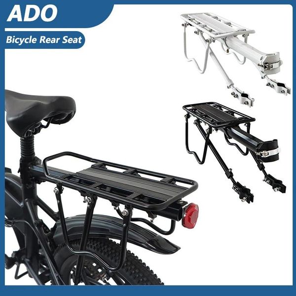 SELLA ADO A20 Scaffale posteriore Bike Electric Bike A20 BICYCLE SEDILE PER CAGGIO DI CAGGIO CARTIER CARIE LETTRO ALLUMINO ALLUMINI