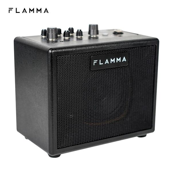 Alto-falantes Flamma Fa05 Amplificador de guitarra elétrica Amp Bluetooth Combo Amplificador Speaker Mini portátil com 7 modelos de pré-amplificador 40 Drum Hine