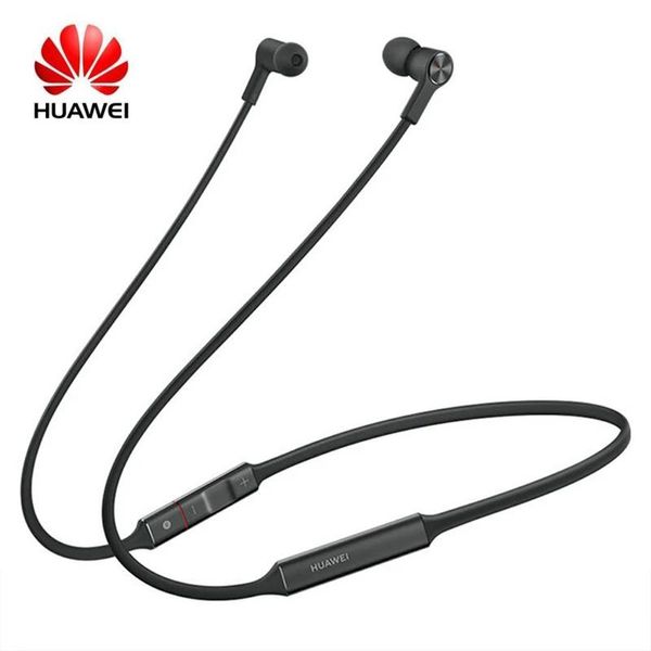 Kopfhörer Huawei Original FreeLace Drahtlose Kopfhörer Bluetooth Sport Wasserdicht Inear Speicher Metall Silizium Magnetische 18h Lange Standby