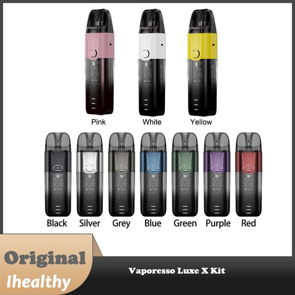 Batteria originale Vaporesso Luxe X Kit 40W 1500mAh con cartuccia 5ML 0.4ohm/0.8ohm sigaretta elettronica DTL MTL vaporizzatore