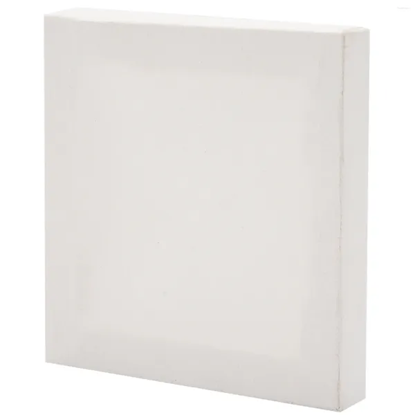 Tigelas 10 Pçs/set Branco Placas de Arte Em Branco Mini Esticado Artista Canvas Board Acrílico Pintura A Óleo De Madeira De Algodão Para Pintura de Arte