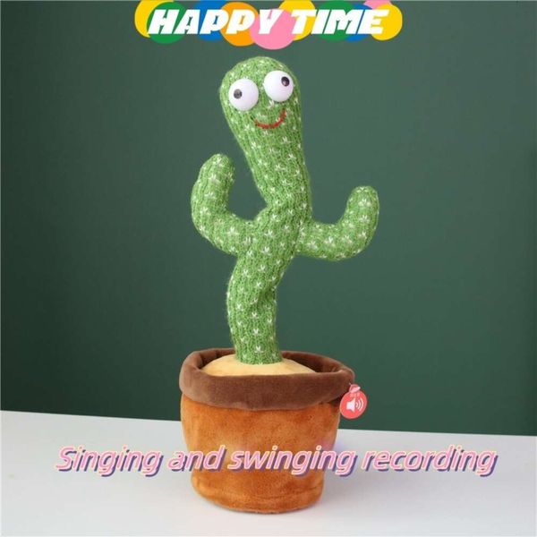 Explosives Geschenk Internet-Prominente tanzen und singen Twist Cactus Kreatives Spielzeug Musik Lieder Geburtstag Kinder Geschenke Kreative Ornamente Kunden