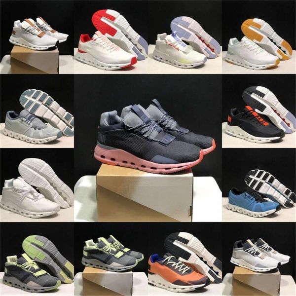 2024 em sapatos Running Shoes Mens Designer em Cloudnova Form Nova White Pearl X 3 Cloudmonster Monstermen Mulheres Treinadores Esportivos Sneakersand Cross Surfer W