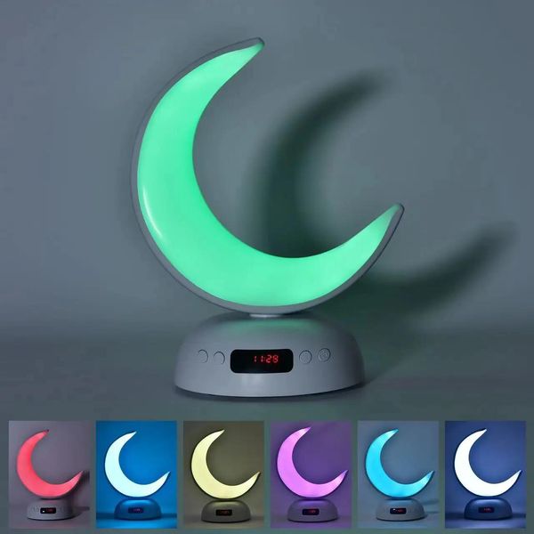 Lautsprecher, muslimisches Geschenk, Mondlampe, Bluetooth, MP3-Koran-Lautsprecher, App-Steuerung, Audio, digitales LED-Nachtlicht, Koran-Player
