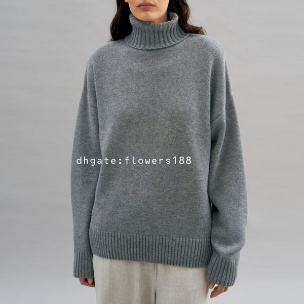 Suéteres femininos quentes sólidos acolchoados malhas outono inverno solto gola alta suéter russo masculino suéter de gola redonda suéter masculino designer suéter feminino