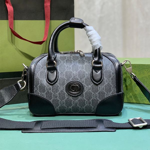 Borsa da donna di nuova moda Borsa a secchiello nera di grande capacità Borsa di alta qualità Borsa di design Borsa a tracolla carina Borsa a tracolla da donna Borsa da sera zaino