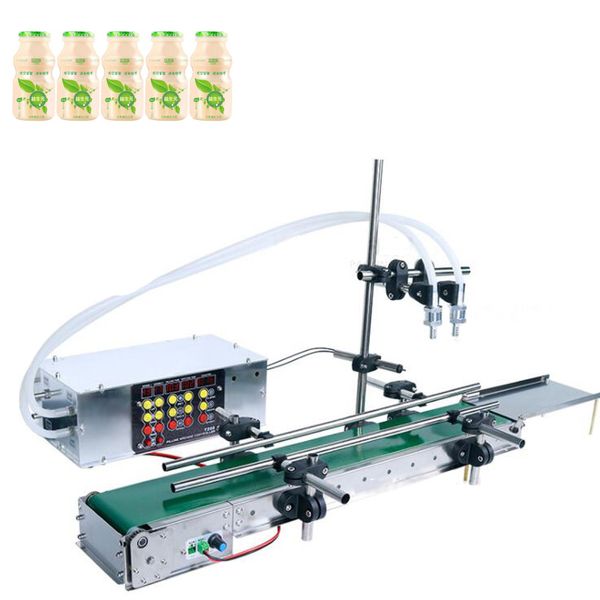 Linea di riempimento liquidi per macchina di rifornimento per nastri trasportatori liquidi detergenti per controllo numerico portatile di piccole dimensioni