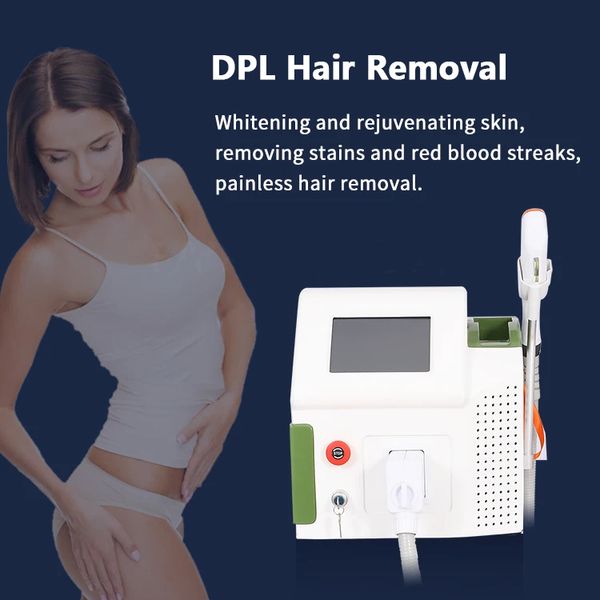 Aggiornamento Laser DPL IPL Laser Depilazione indolore Laser DPL 4 lunghezze d'onda Capelli precisi Rimuovi la macchina per depilazione DPL precisa