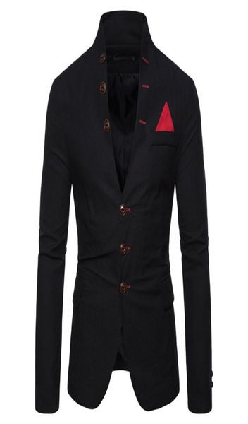 Блейзер мужской осенний формальный пиджак повседневный приталенный стильный костюм пальто вечерние свадебные Terno Masculino пиджаки мужские8623507
