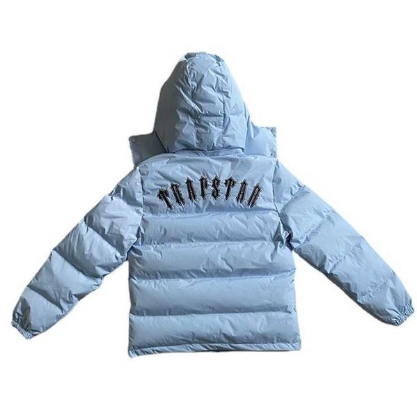 Mens Down Parkas Mens Down Parkas Mens Jaqueta Trapstar Winter Puffer Designer Jaquetas À Prova de Vento À Prova de Chuva Mulheres Casaco Sobretudo Casual Design de Moda Grosso Capô Quente