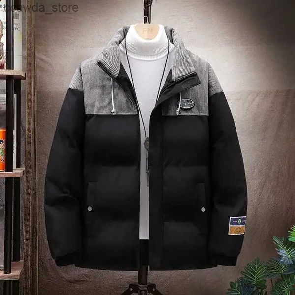 Herren-Daunenparkas, Herren-Daunenjacke, schwere Parkas in Aktion, gepolsterte Mäntel für Herren, kostenloser Versand, Polsterung, jugendliche Kleidung, Jugend-Winter, günstig, Q240118